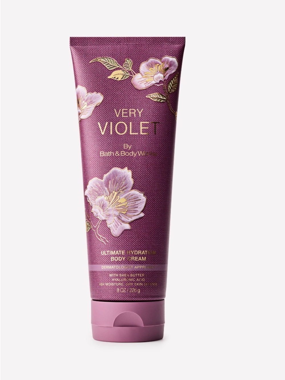 Bath & Body Works Very Violet Hydrating Body Cream - Purple